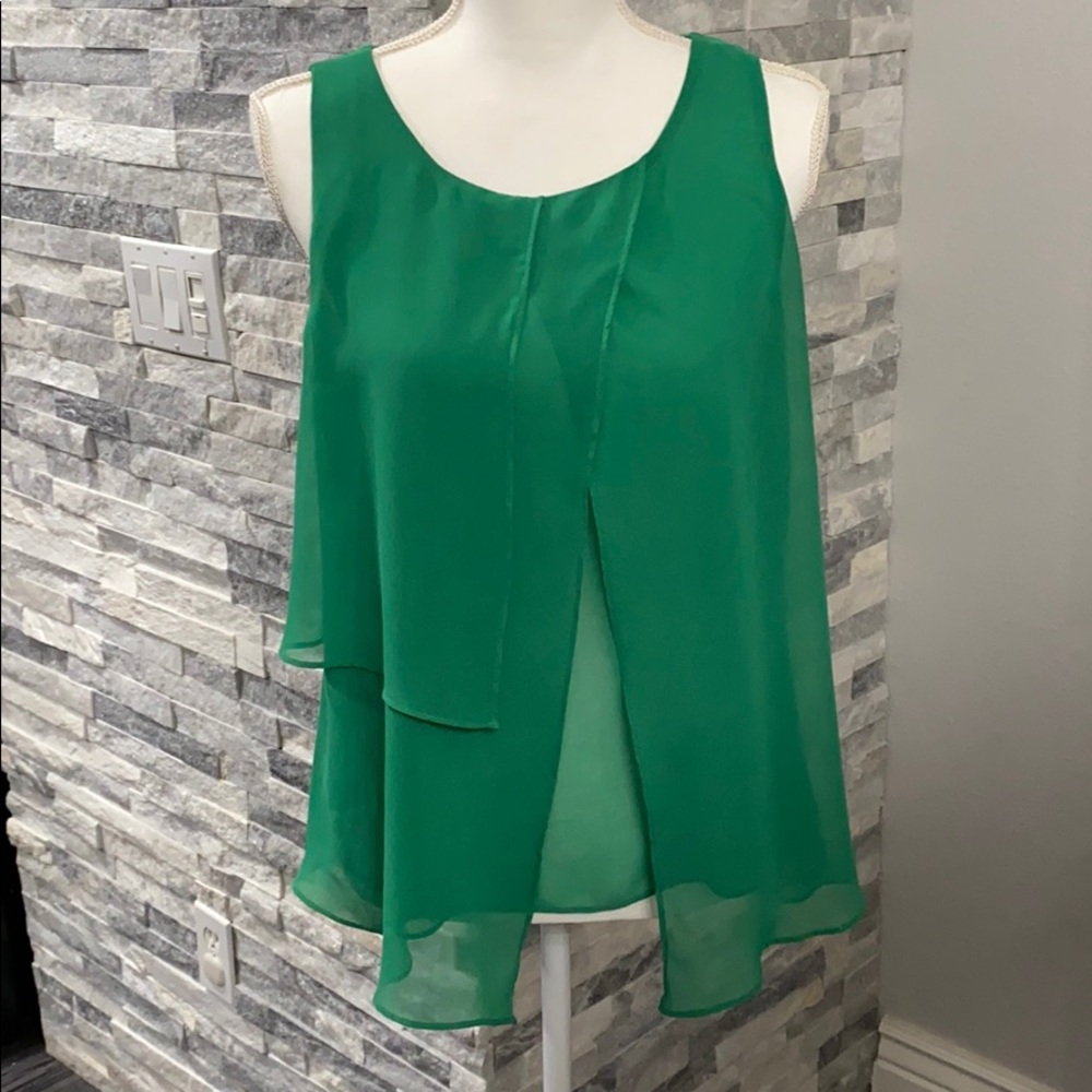 Forever 21 Green Tank Top Size M